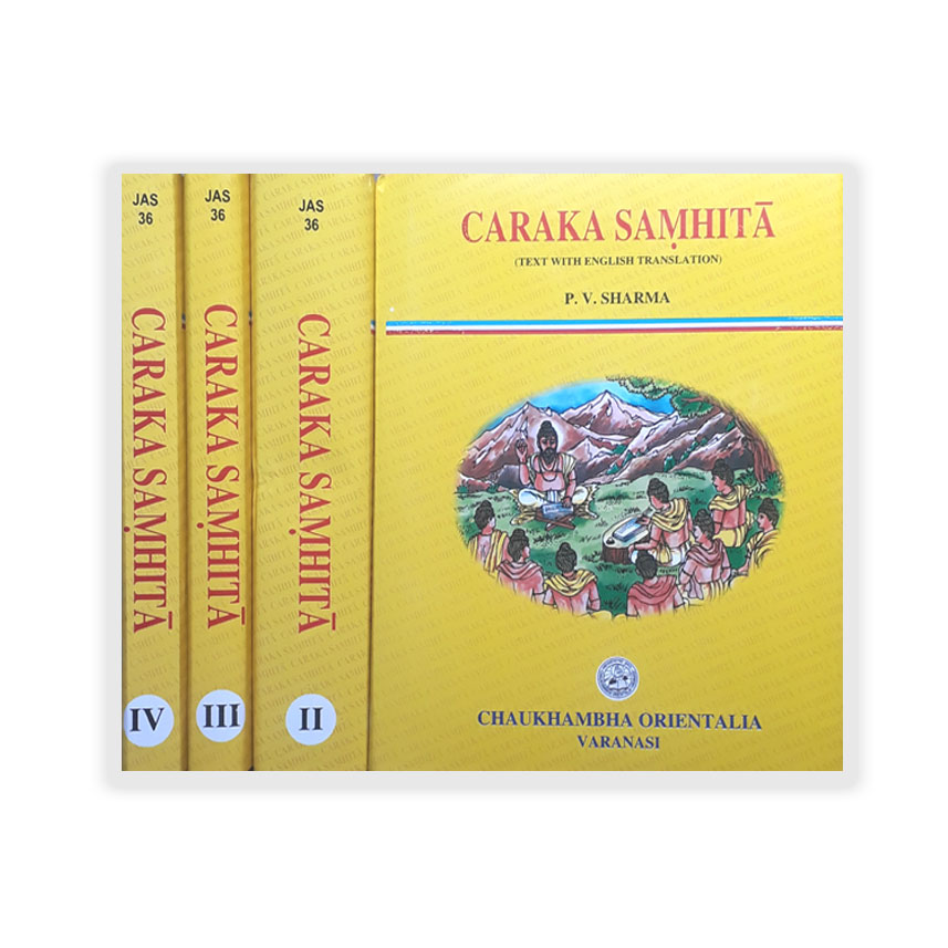 Caraka Samhita Set of 4 Vols.