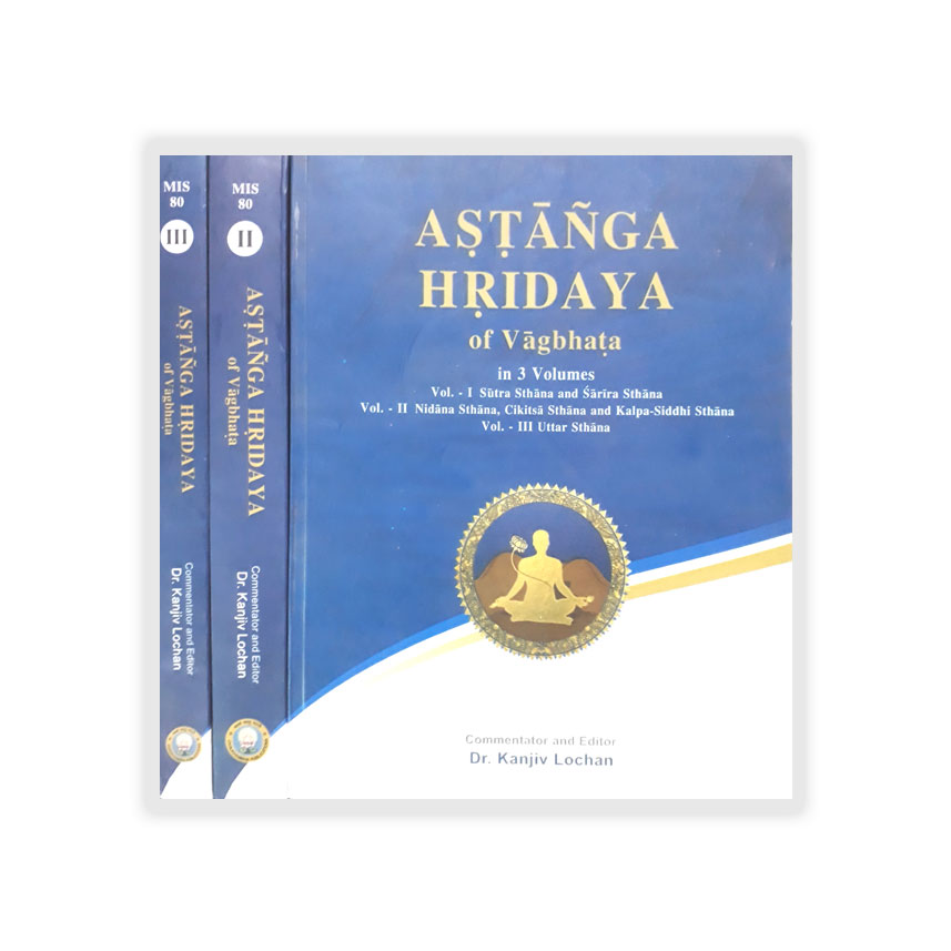 Astanga Hridaya of Vagbhata Set of 3 Vols.