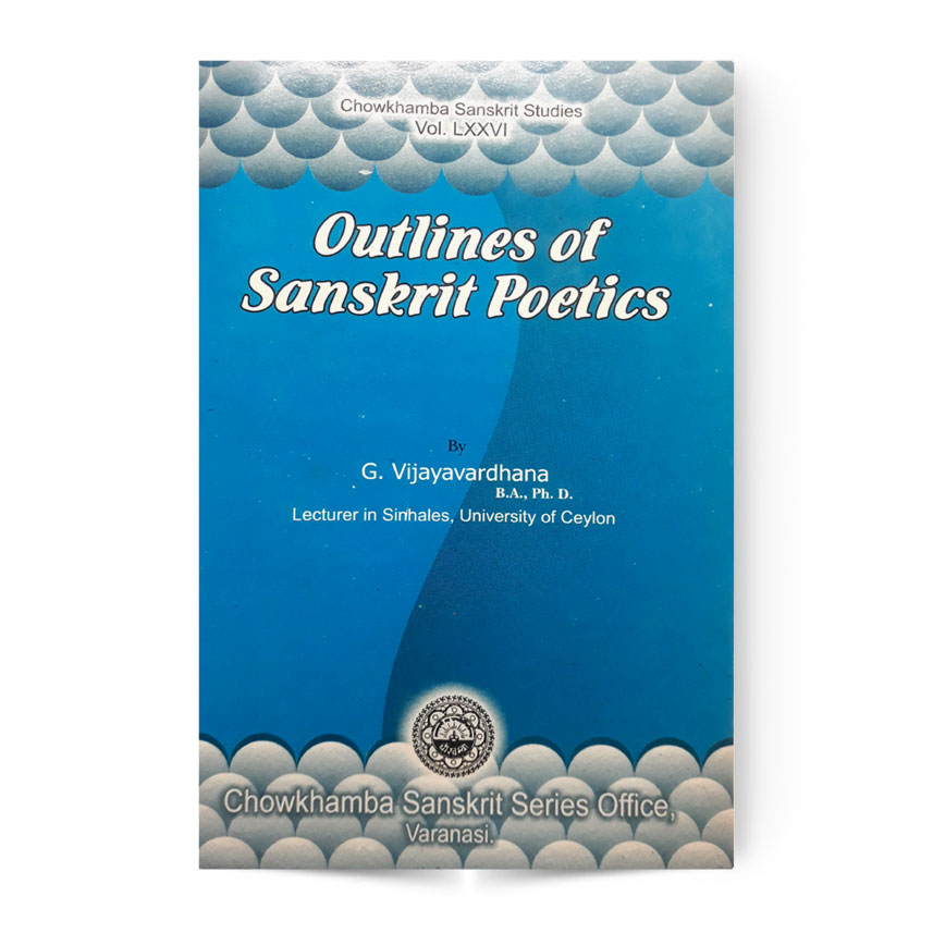Outlines Of Sanskrit Poetics