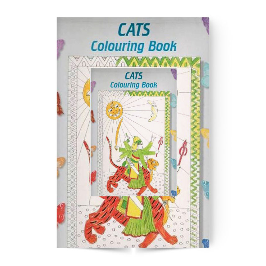 Cats Colouring book